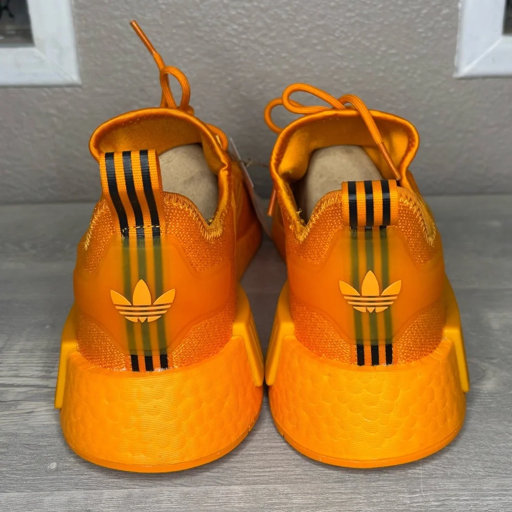NWB Adidas Originals NMD R1 Womens Running Boost Bright Orange Gv9439 - Picture 9 of 13